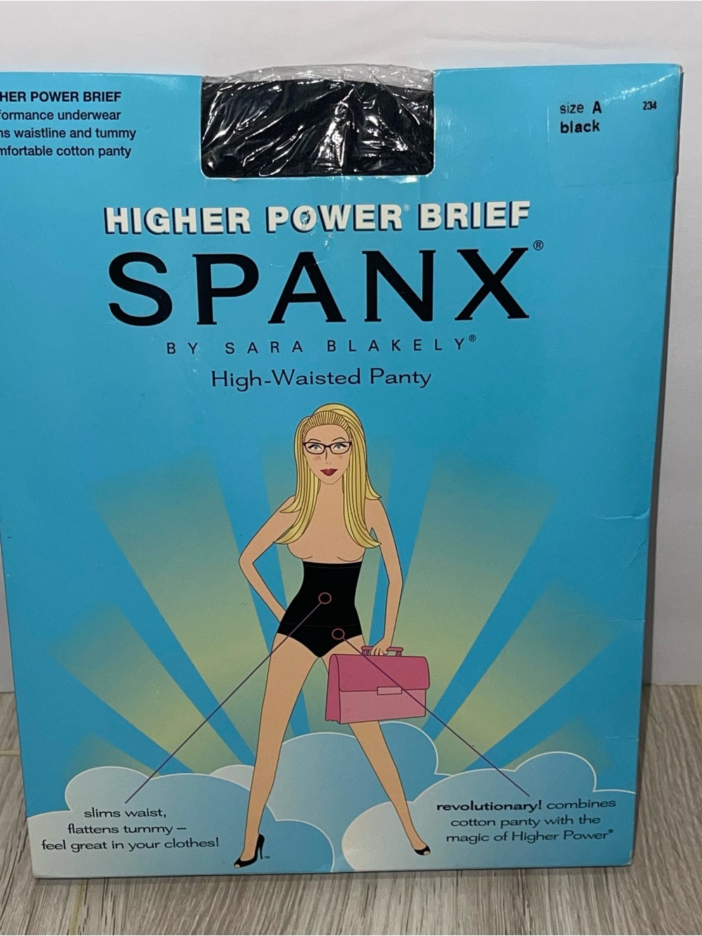 New SPANX BLACK Tights Stockings Size A
